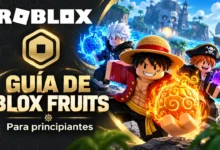 Portada de Blox Fruits para principiantes, frutas y progresión