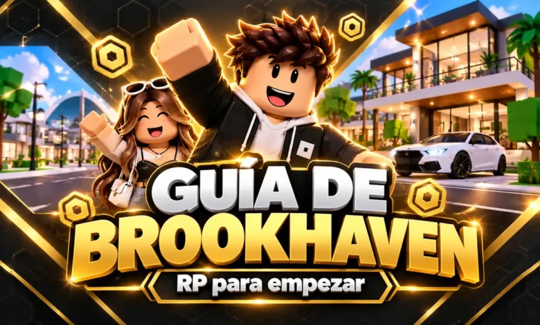 Portada de Brookhaven RP para principiantes, casas y vehículos