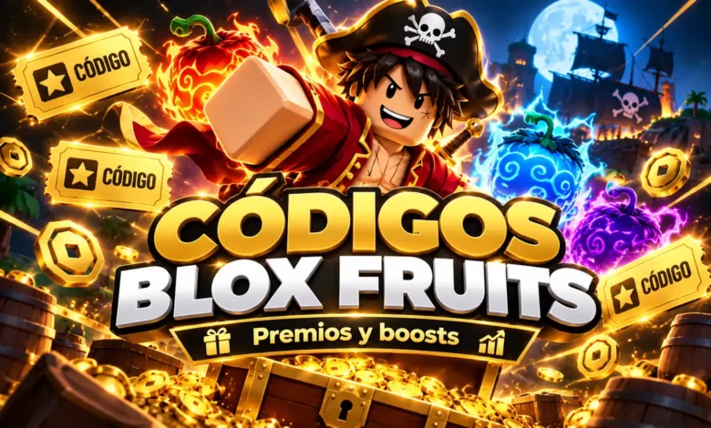 Portada sobre códigos de Blox Fruits, canje y vigencia
