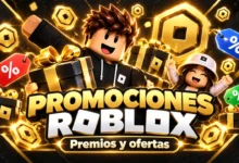 Portada sobre códigos promocionales de Roblox y promociones reales