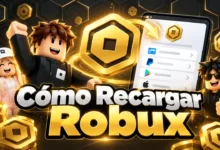 Portada sobre cómo recargar Robux desde móvil o PC