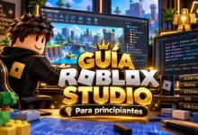Portada de Roblox Studio para principiantes y creación del primer proyecto